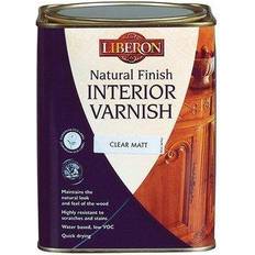 Liberon 044527 Natural Finish Interior Varnish Clear Satin Wood Protection