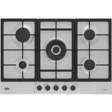 Gas Hobs Built in Hobs Beko CIHYG32SXE 75cm