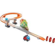 Haba Play Set Haba 304830 Kullerbü Sound-spelbana elarm, träkulbana med massor av action och ljudeffekter, motorikleksak från 2 år