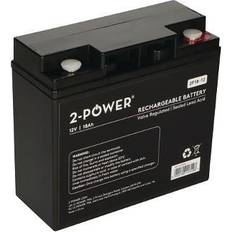 12v 18ah batteri 2-Power Batteri 12V 18Ah VRLA