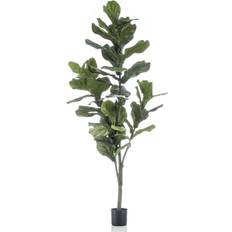 Violinfigen Emerald violinfigen Ficus Lyrata Kunstig plante