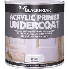 Blackfriar BF0380001E1 Quick Drying Acrylic Primer Undercoat White, Black 0.5L