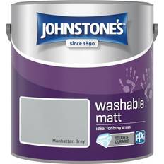 Johnstones Interior Washable Matt Grey 2.5L