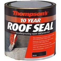 Ronseal Black Paint Ronseal 30146 Thompsons High Performance Roof Black