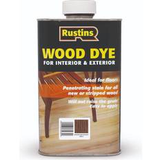 Rustins Brown Paint Rustins WDBM250 Wood Dye Brown Brown 0.25L