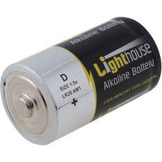 LR20 D Alkaline Batteries 14800 mAh (Pack 2)