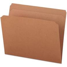 Universal Kraft File Folders, Straight Cut, Top Tab, Letter, 100/Box