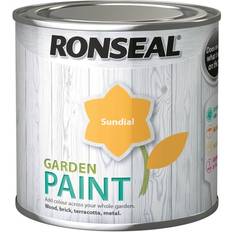 Ronseal 37390 Garden Paint Sundial Wood Paint Orange 0.25L