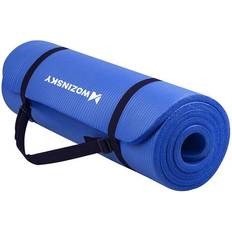 Træningsudstyr Wozinsky Exercise Mat 181 x 63 x 0.9cm Thick Gymnastics Yoga Mat