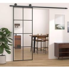 vidaXL 151666 Porta Scorrevole Vetro Trasparente (76x205cm)