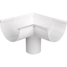 Tag & Tagplader Plastmo Hvid 90° Gering indvendig hvid