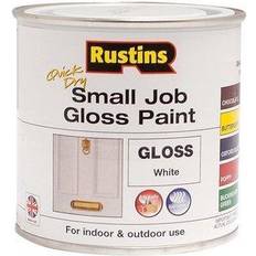 Paint Rustins GPWHW250 Quick Dry White, Black 0.25L