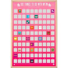 Gift Republic 100 Things To Do With Mom Multicolour Poster 46x59cm