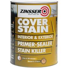 Zinsser White - Wood Paints Zinsser Cover Stain Wood Paint White 0.5L