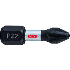 Pozidriv på rea Bosch Impact Control Torsion Pozi Screwdriver Bits 2 Pozidriv