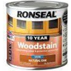 Natural oak wood stain Ronseal 38672 10 Year Woodstain Woodstain 0.25L