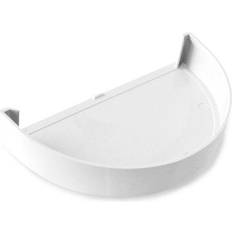 Hvid Tag & Tagplader Plastmo Hvid endebund nr. 12