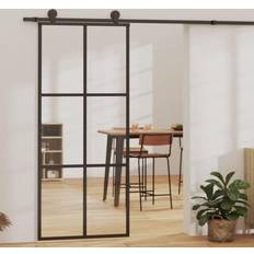 vidaXL Sliding Door ESG Glass Schiebetür (90x)