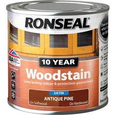 Antique pine wood stain Ronseal 38665 10 Year Woodstain Woodstain 0.25L