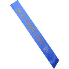 Accesorios de Foto, Sombreros de Fiesta y Bandas Fun Costumes 30th Birthday Sash Birthday Accessories