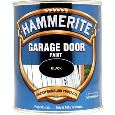 Hammerite Wood Paints Hammerite Garage Door Wood Paint Black 0.75L