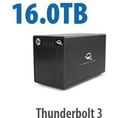 Thunderbolt 4 ssd 16.0TB OWC ThunderBay 4 mini RAID 4 Four-Drive SSD External Thunderbolt 3 Storage Solution