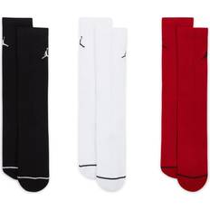 Brown - Men Underwear Nike Jordan Everyday Crew Socks 3-pack