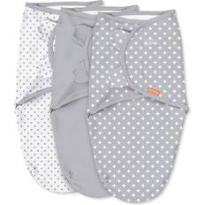 SwaddleMe Original Criss Cross Polka Dot 3-Pack Swaddles, Multicolor, Small