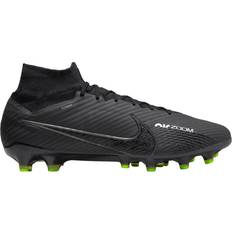 Nike mercurial superfly 9 elite NIKE Zoom Mercurial Superfly 9 Elite AG-Pro - Black/Summit White/Volt/Dark Smoke Grey