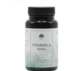 G&G Vitamin A 5000iu Kapslar 120 st