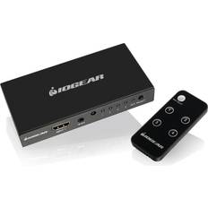 IOGEAR Kabeladaptrar Kablar IOGEAR GHDSW4K4 Video-/audioswitch