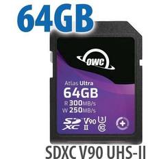 Minnekort & minnepenner 64GB OWC Atlas Ultra SDXC V90 UHS-II Memory Card