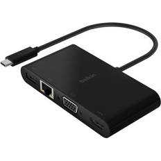 Cables Belkin USB-C Multimedia + Charge Adapter - for