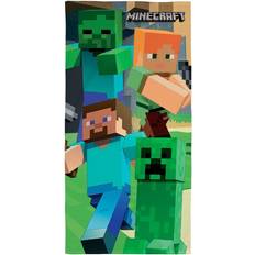 140.0 cm Badehåndklæder Halantex Minecraft cotton beach Badehåndklæde