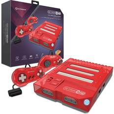 Consolas Hyperkin RetroN 3 HD 3-in-1 Retro Gaming Console for NES, Super Famicom, and Genesis/ Mega Drive (Jasper Red) Super NE