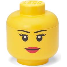 LEGO Cajas de almacenamiento LEGO Small Girl Storage Head