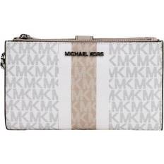 Phone Pockets Wallets Michael Kors Jet Set Travel Double Zip Wristlet