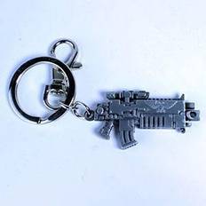 Bolter 40K Metal Keychain Bolter Metallic Finish