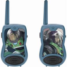 Economico Giocattoli Agenti Segreti Lexibook Buzz Lightyear, Talkie-Walkies 200m, Gioco di comunicazione per bambini, 2 canali di comunicazione, Clip cintura, a pile, Grigio, TW12LY