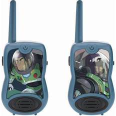 Jouets Agents Secrets Lexibook Buzz l'éclair, Talkies-Walkies 200m, Jeu de Communication pour Enfant, 2 canaux de Communication, Clip Ceinture, à Piles, Gris, TW12LY
