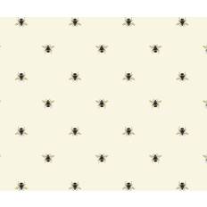 Joules Botanical Bee Crème Wallpaper