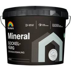 Sockelfärg Beckers Mineral Sockelfärg Naturgrå Grå