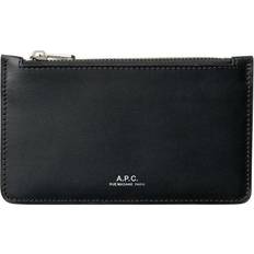 Baumwolle Kartenetuis A.P.C. Walter Wallet & Card Holders - Black