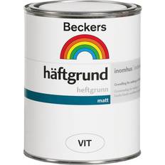 Beckers Häftgrund Matt Vit