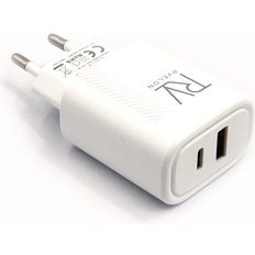 20w usb c strömadapter Rvelon Multiport 20W Strömadapter USB-C & USB-A