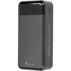 EX.19522 basstationer Litium Polymer (LiPo) 30000 mAh Svart