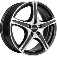 17 inch - Lichtmetalen velg Autovelgen Ronal R56 Mat Zwart Gepolijst