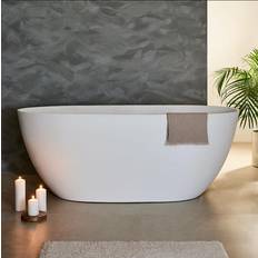 Badekar 160 cm Bathlife Brusebadekar Vila Cast marble (40960501) 160x74