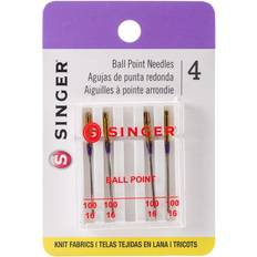 Sewing Machines Singer Universal Ball Point Machine Needles-Size 16/100 4/Pkg