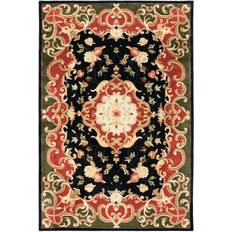Green and black rug Safavieh Classic Black/Green Black, Green